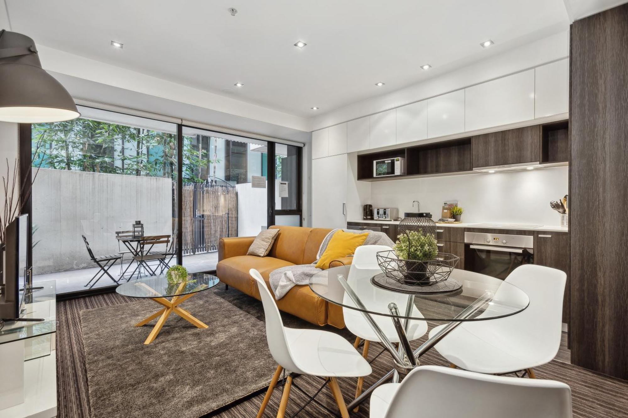 Complete Host Halo Apartments Melbourne Pokoj fotografie