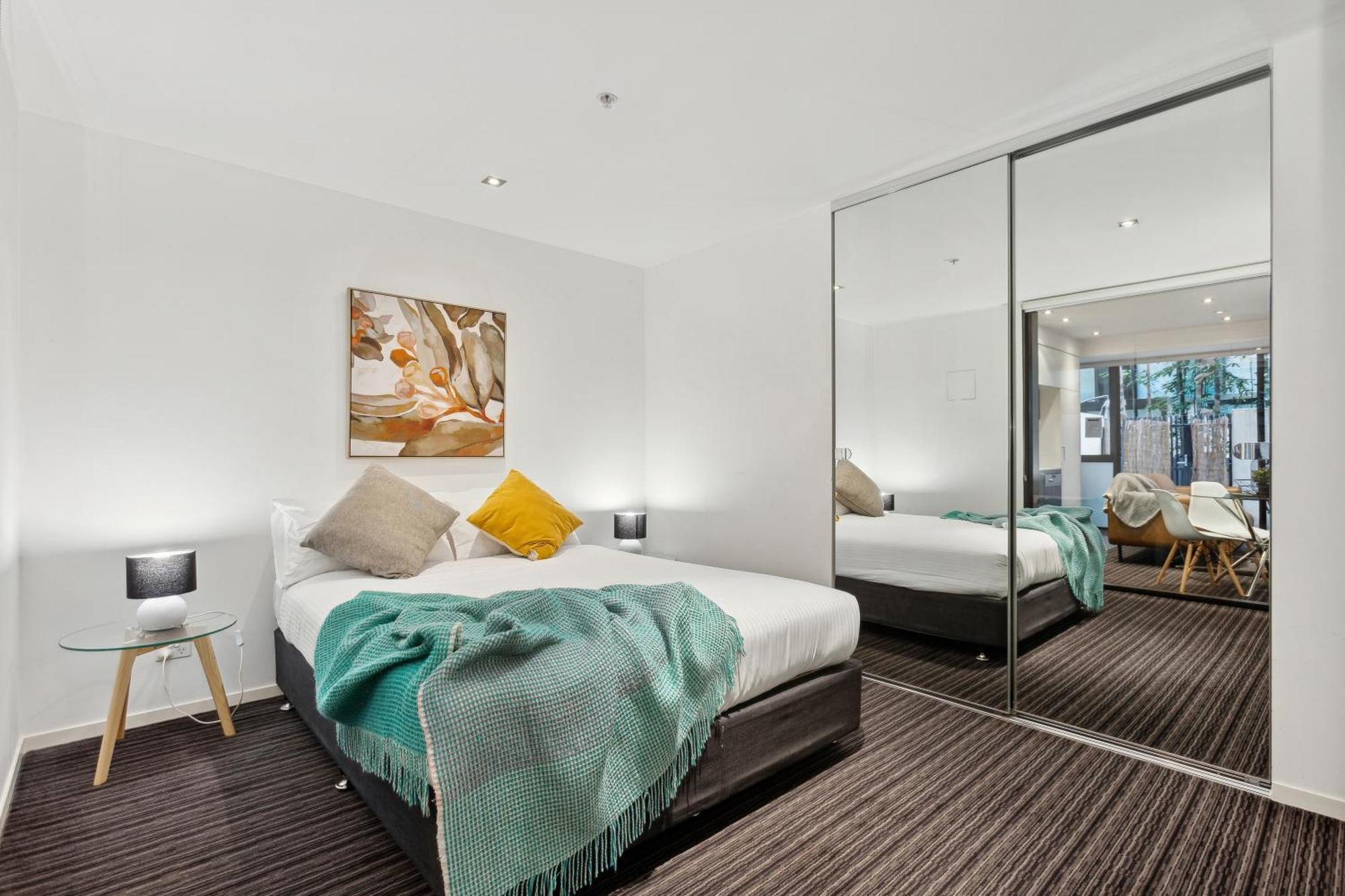 Complete Host Halo Apartments Melbourne Pokoj fotografie