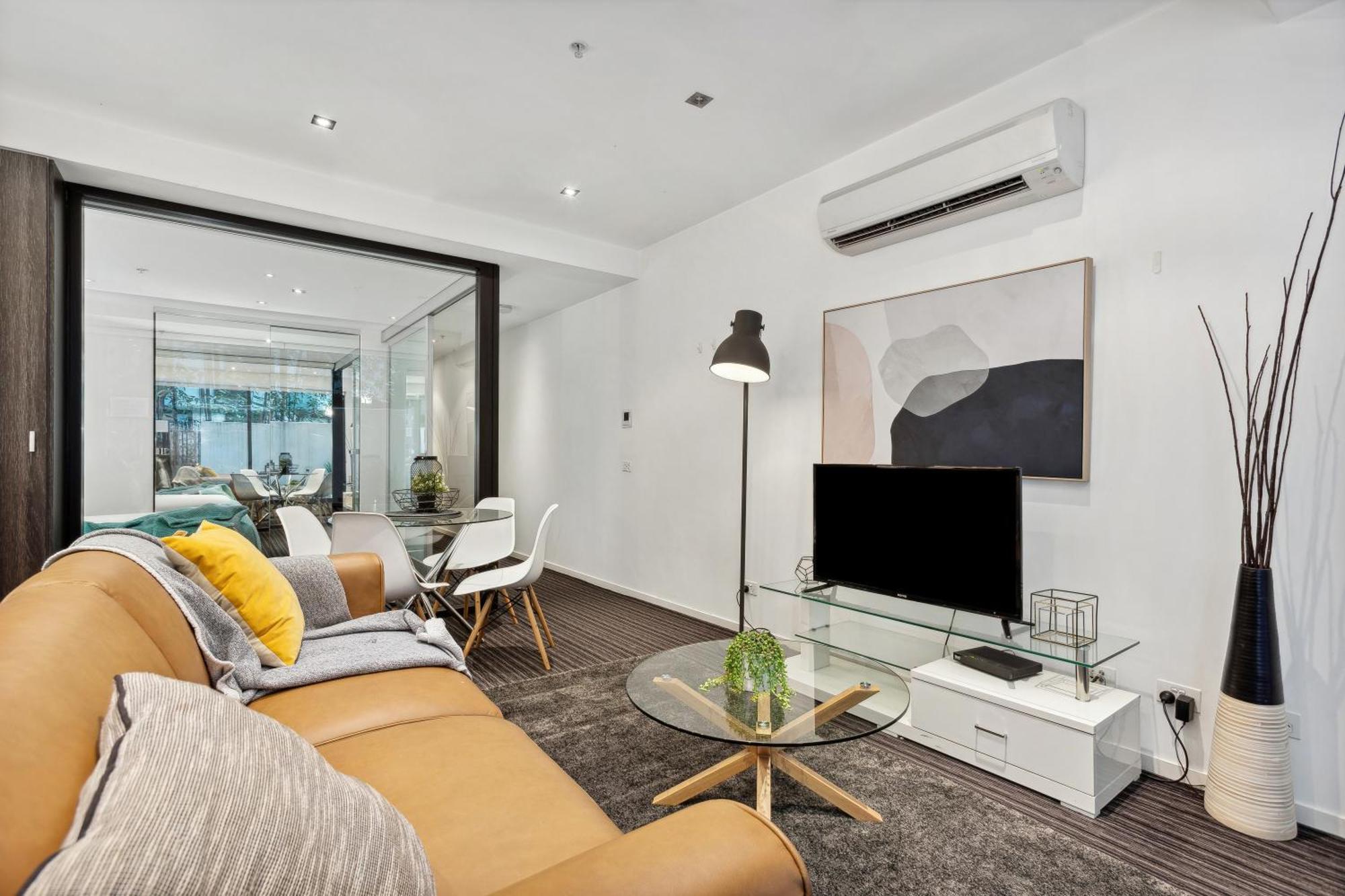 Complete Host Halo Apartments Melbourne Pokoj fotografie